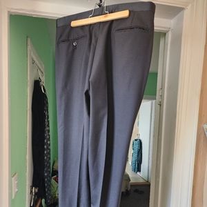 Tuxedo pants made in the Dominican Republic.